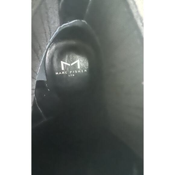 Marc Fisher Mlalva bootie suede black 8.5 - Picture 9 of 12